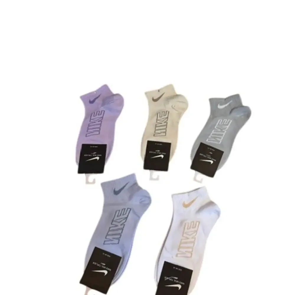 Nike Women's Low Cut Socks 5 Pair Bundle Dri-FIT Cushioned Assorted Colors NWT